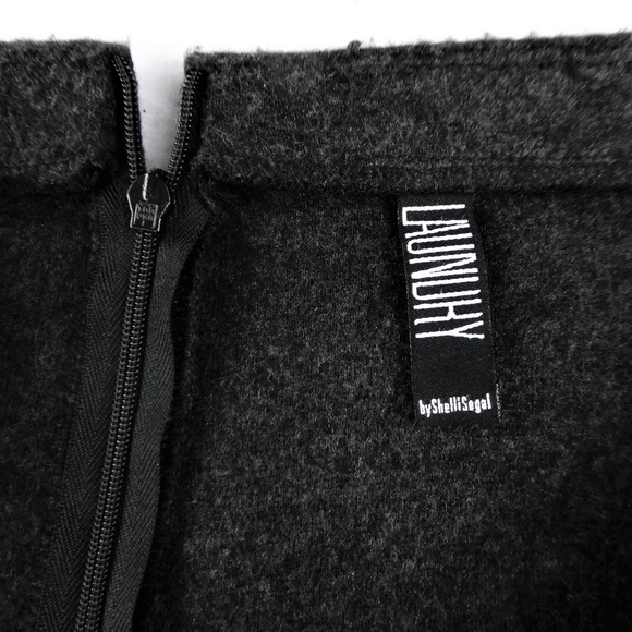 Laundry Shelli Segal 90s Disco Pants Wide Leg Embellished Sparkle Zip Back 10 L - Picture 6 of 9